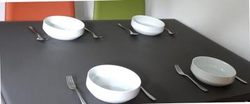 Pasta borden beschikbaar voor biedingen