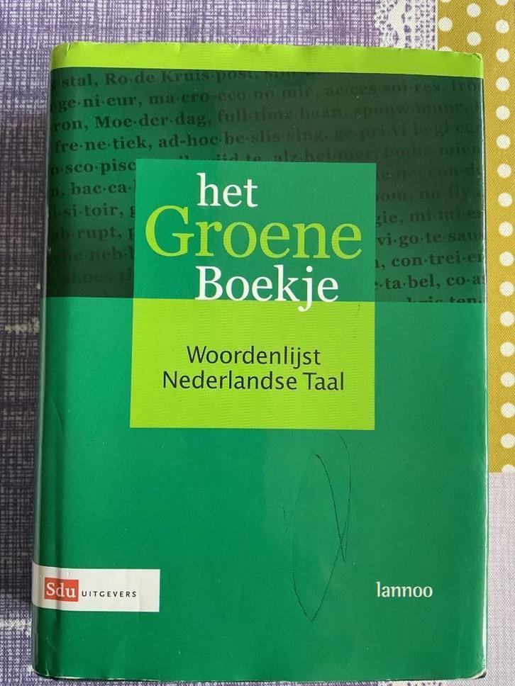 Het groene boekje, Boeken, Woordenboeken, Zo goed als nieuw, Nederlands, Ophalen of Verzenden
