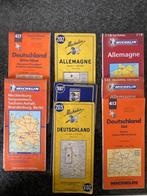 8 Michelin kaarten van Duitsland, Livres, Atlas & Cartes géographiques, Carte géographique, Allemagne, Utilisé, Enlèvement ou Envoi