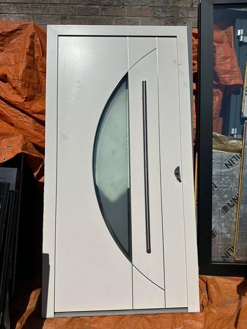 Schuco aluminium buitendeur €750, Doe-het-zelf en Bouw, Deuren en Vliegenramen, Zo goed als nieuw, Buitendeur, Ophalen