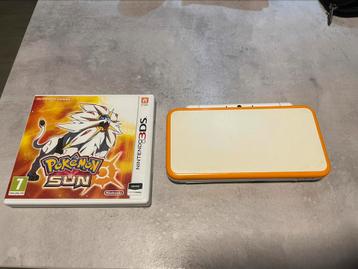 Nintendo 2ds xl + Pokémon sun compleet beschikbaar voor biedingen