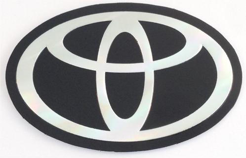 Toyota metallic sticker #6, Auto diversen, Autostickers, Verzenden