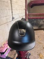 Samshield rijhelm/ cap/ tok Zwart incl. liner en hoes, Dieren en Toebehoren, Ophalen of Verzenden, Zo goed als nieuw, Cap