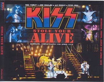 4CD's  KISS - Stole Your Alive - Live Budokan 1978