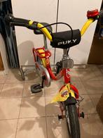 Puky 14 inch fiets met stabilisatoren, Fietsen en Brommers, Fietsen | Kinderfietsjes, Ophalen, Zijwieltjes, Gebruikt, Puky