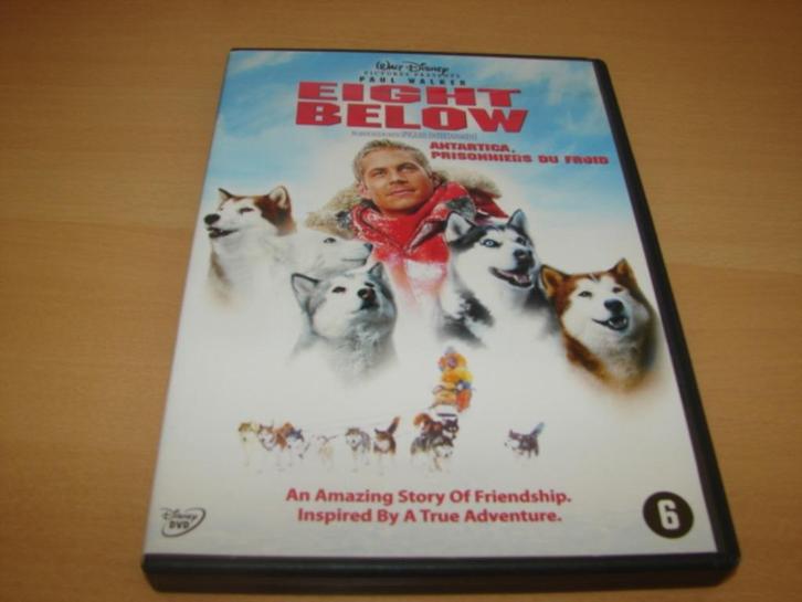 DVD - Eight below (Paul Walker) - Walt Disney, Cd's en Dvd's, Dvd's | Avontuur, Ophalen of Verzenden