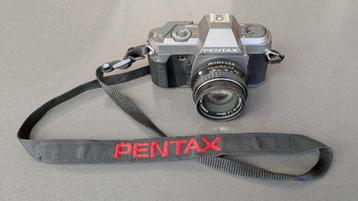 Pentax P30t met 50mm 1:2, Audio, Tv en Foto, Fotocamera's Analoog, Ophalen of Verzenden, Pentax