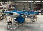 Walz Easy 4/8 semiautomatische zeefdrukcarousel + drooglamp, Articles professionnels, Machines & Construction | Autre, Enlèvement