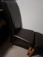 4 Leder stoelen, Huis en Inrichting, Ophalen