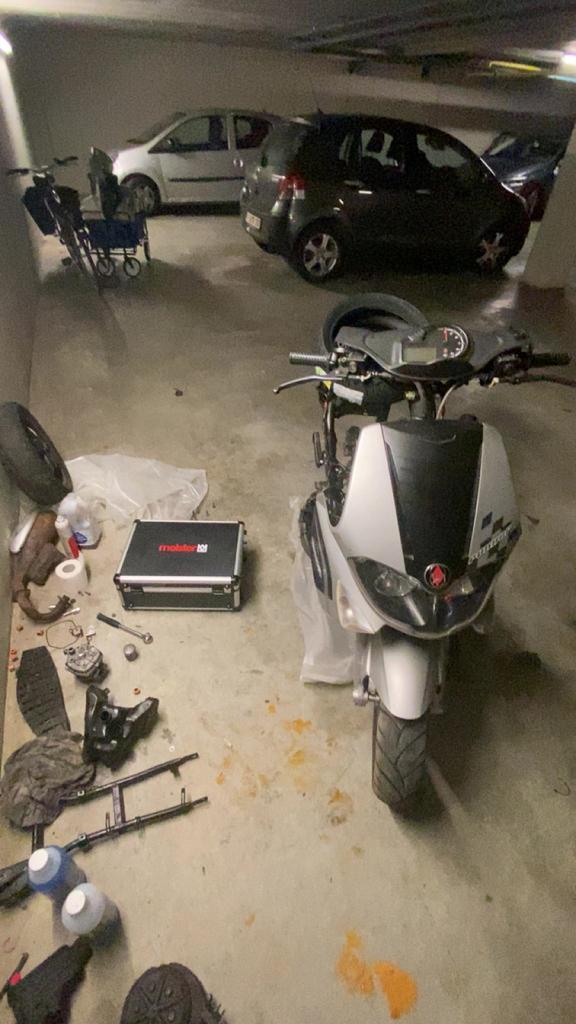 Gilera runner sp50, Fietsen en Brommers, Brommers | Overige merken, Gebruikt, Klasse B (45 km/u), Ophalen