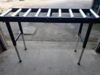2 Tables de rouleaux/chemin de roulement, Doe-het-zelf en Bouw, Werkbanken, Ophalen, Zo goed als nieuw