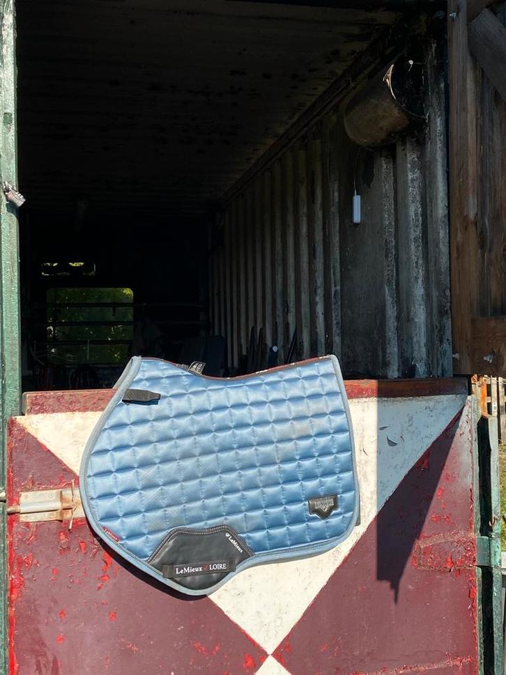 LeMieux Loire IceBlue springdekje, Dieren en Toebehoren, Paarden en Pony's | Dekens en Dekjes, Zo goed als nieuw, Dekje, Ophalen