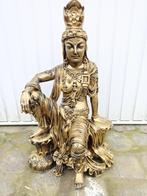 boeddha kuan yin, Tuin en Terras, Tuinbeelden, Ophalen, Nieuw, Kunststof, Boeddhabeeld