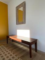 Banc en bois exotique, Enlèvement, Utilisé