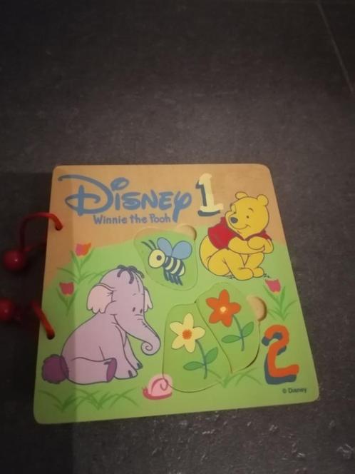 4 diverse houten puzzels, Kinderen en Baby's, Speelgoed | Houten speelgoed, Gebruikt, Overige typen, Ophalen