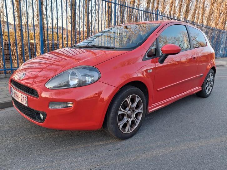 FIAT PUNTO EVO 1.2i ACTIVE STOP CLIM//WIELEN, Auto's, Fiat, Bedrijf, Te koop, Punto EVO, ABS, Airbags, Airconditioning, Alarm