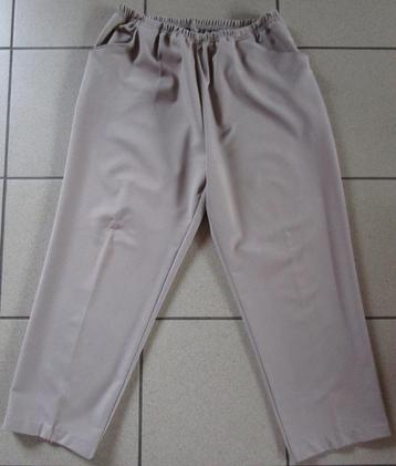 Beige pantalon damesbroek MER & SUD - maat XL