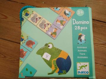 Djeco Domino Dieren 28 stuks, 3+, als nieuw beschikbaar voor biedingen