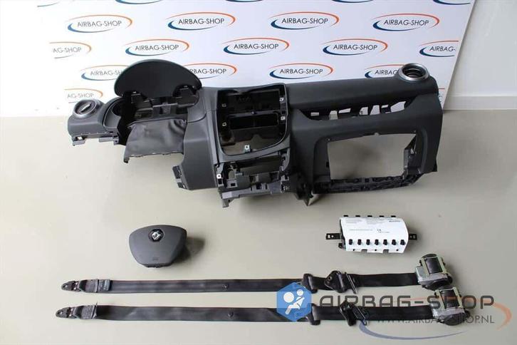 Renault Clio 2015 Airbagset compleet Dashboard + Airbags, Auto-onderdelen, Dashboard en Schakelaars, Gebruikt, Ophalen of Verzenden