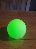 Lamp bol licht 8 cm - verandert in 8 verschillende kleuren, Ophalen of Verzenden, Zo goed als nieuw