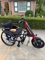 Krachtig Elektrische handbike met rolstoel ( nieuwe ), Ophalen of Verzenden, Inklapbaar, Zo goed als nieuw, Elektrische rolstoel