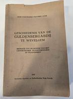 Geschiedenis van de guldenbergabdij te Wevelgem, Ophalen of Verzenden, Gelezen