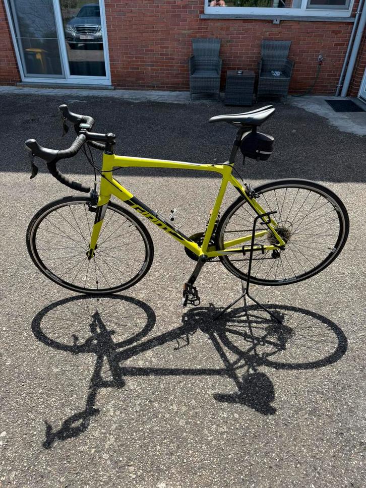 Racefiets Giant Contend SL, Fietsen en Brommers, Fietsen | Racefietsen, Zo goed als nieuw, Heren, Giant, Aluminium, 49 tot 53 cm