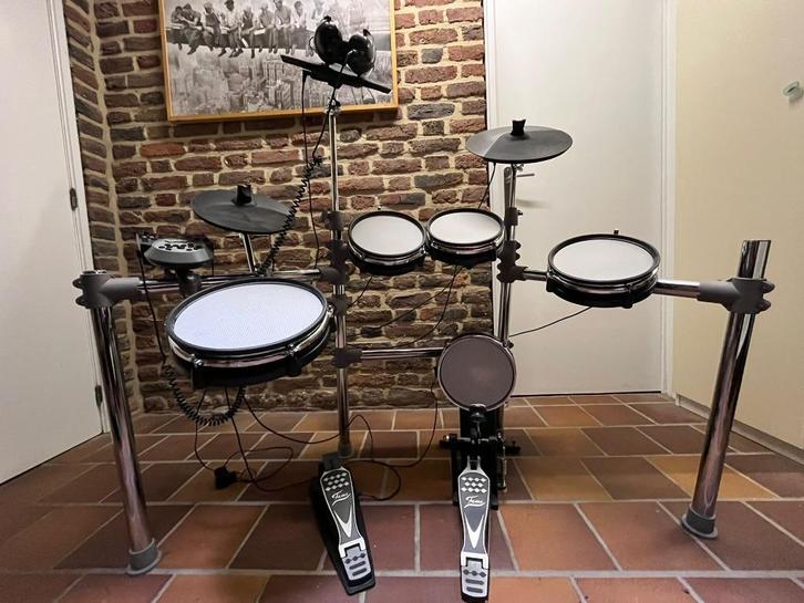 Fame DD-6500 E-DrumSet w/Mesh Heads, Muziek en Instrumenten, Drumstellen en Slagwerk, Gebruikt, Overige merken, Ophalen