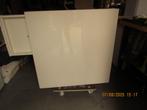 witte grote vierkante salontafel, Huis en Inrichting, Tafels | Salontafels, Ophalen, 50 tot 100 cm, Vierkant, 50 tot 100 cm