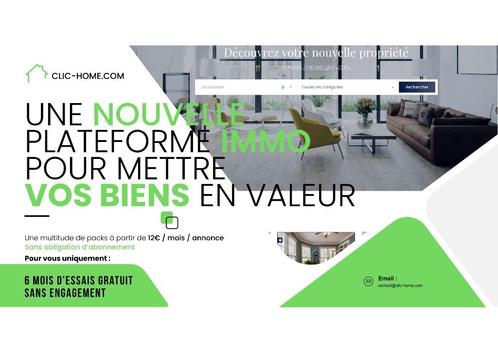 CLIC HOME, Immo, Huizen en Appartementen te koop, Brussel