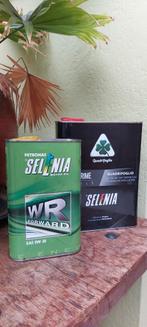 Lot van 2 oliebidons Petronas Selenia Quadrifoglio, Ophalen of Verzenden, Zo goed als nieuw, Auto's