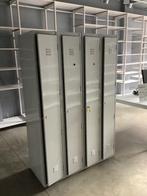 Lockerkasten almasy 4 stuks koppelbaar, Ophalen, Zo goed als nieuw, Grijs gelakt