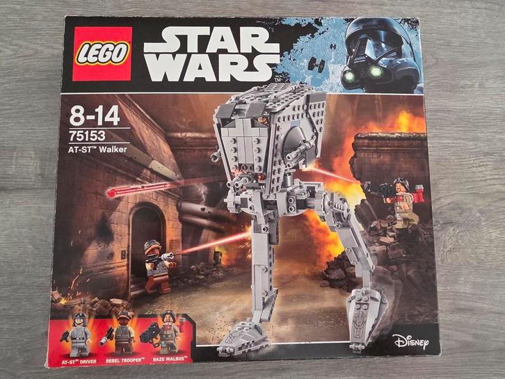LEGO Star Wars 75153 AT-ST Walker, Verzamelen, Star Wars, Zo goed als nieuw, Ophalen of Verzenden