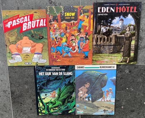 Lot 2 van 5 diverse Hardcover strips (Nieuwstaat), Boeken, Stripverhalen, Zo goed als nieuw, Meerdere stripboeken, Ophalen of Verzenden