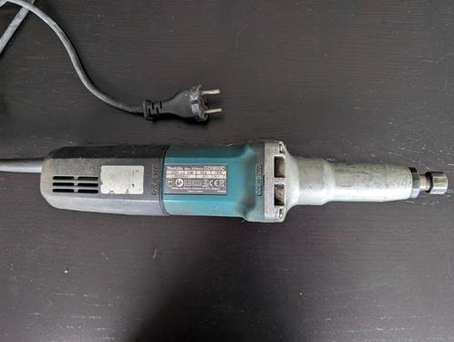Makita GD0800C 230 V Rechte slijper, Doe-het-zelf en Bouw, Gereedschap | Slijpmachines, Gebruikt, Rechte handslijpmachine, 700 tot 1000 watt
