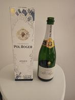 Lege fles Champagne Pol Roger met doos (Winston Churchill), Verpakking, Gebruikt, Ophalen of Verzenden