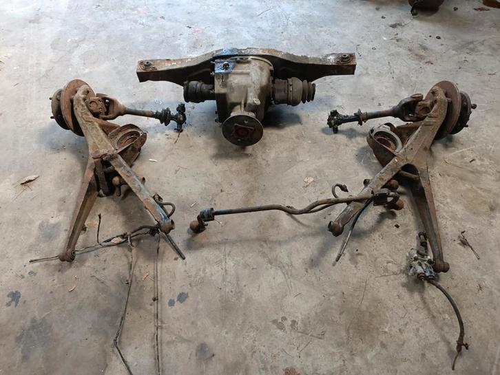 Rolls Royce Silver Shadow achteras en vooras, Auto-onderdelen, Ophanging en Onderstel, Oldtimer onderdelen, Overige automerken