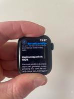 Apple Watch Series 7 41 mm Zwart 100% batterijcapaciteit, Handtassen en Accessoires, Smartwatches, Zwart, Apple Watch, IOS, Ophalen of Verzenden