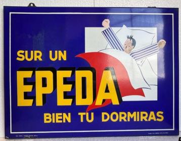 Emaillebord/ reclamebord - Epeda beschikbaar voor biedingen