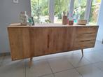 Mangohouten vintage buffetkast, Ophalen, Gebruikt
