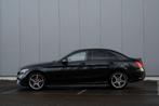 Mercedes-Benz C 200 4Matic AMG Line PANO/MEMORY/360/HEADUP, Auto's, Mercedes-Benz, Automaat, 4 deurs, 1800 kg, Alcantara