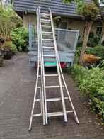 Ladder met gebruikssporen, Bricolage & Construction, Échelles & Escaliers, Échelle, Utilisé, Enlèvement ou Envoi, Pliable ou rétractable/escamotable