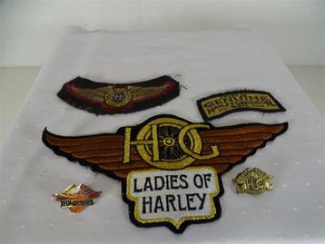 A4491 Harly Davidson Patches + Pins beschikbaar voor biedingen