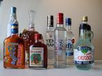 9 flessen met alcoholische dranken (ongeopend), Ophalen