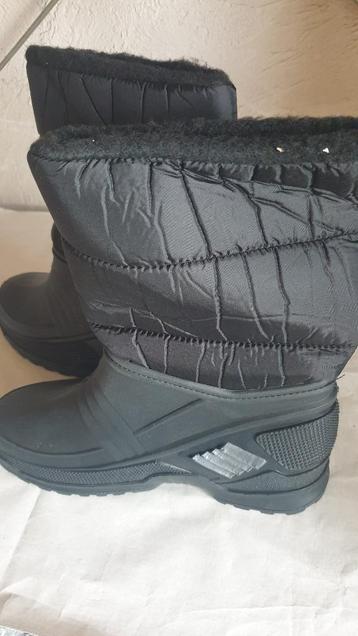 Snowboots dames/uniseks zwart of antraciet