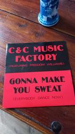 Vinyl (45t) c c music factury "gonna make you sweat ", Enlèvement, 1980 à 2000, Comme neuf