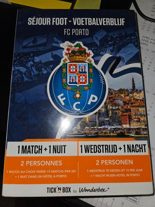 Coffret Wonderbox FC PORTO pour 2 personnes, Tickets en Kaartjes, Kortingen en Cadeaubonnen