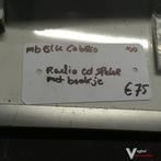 Mercedes CLK  Cabrio   2000   Radio Cd speler met boekje, Ophalen of Verzenden, -, -, -