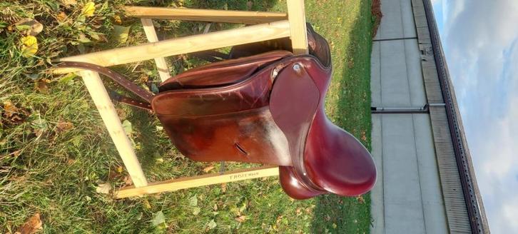 Albion bruin dressuurzadel te koop, Dieren en Toebehoren, Paarden en Pony's | Zadels, Gebruikt, Dressuur, Ophalen