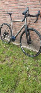 Gravel fiets Planet X titanium kader - 54cm maat, Comme neuf, Carbone, Enlèvement ou Envoi